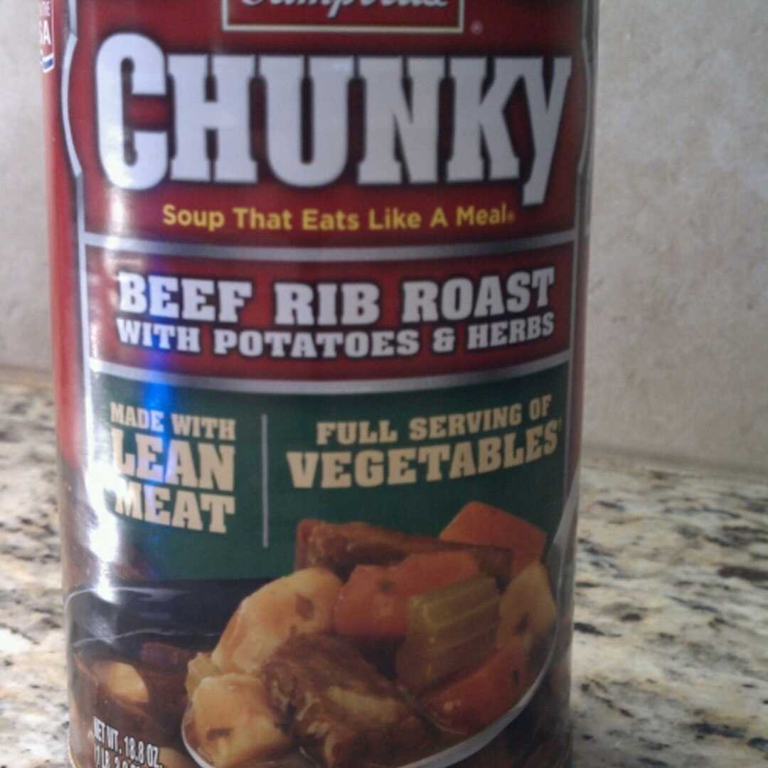 Campbell's Chunky Seasoned Beef Rib Roast with Potatoes & Herbs Soup