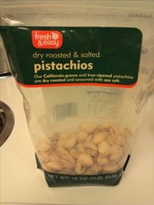 Fresh & Easy Pistachios Dry Roasted & Salted