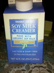 Trader Joe's Soy Milk Creamer