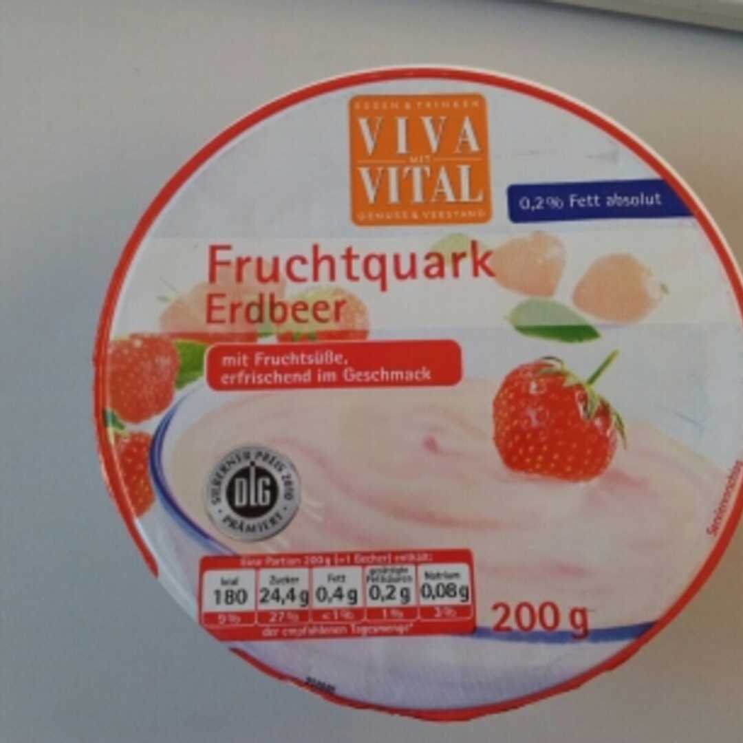 Viva Vital Fruchtquark Erdbeer