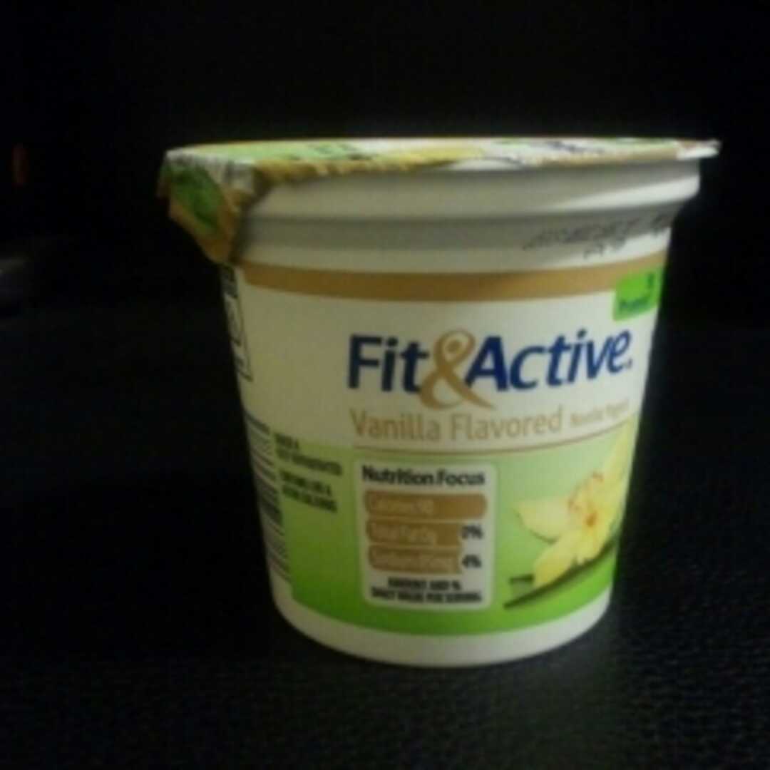 Fit & Active Vanilla Nonfat Yogurt (Container)