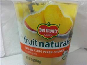 Del Monte Sliced Yellow Cling Peaches in 100% Juice
