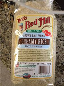 Bob's Red Mill Organic Brown Rice Farina Hot Cereal