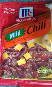 McCormick Mild Chili Seasoning Mix