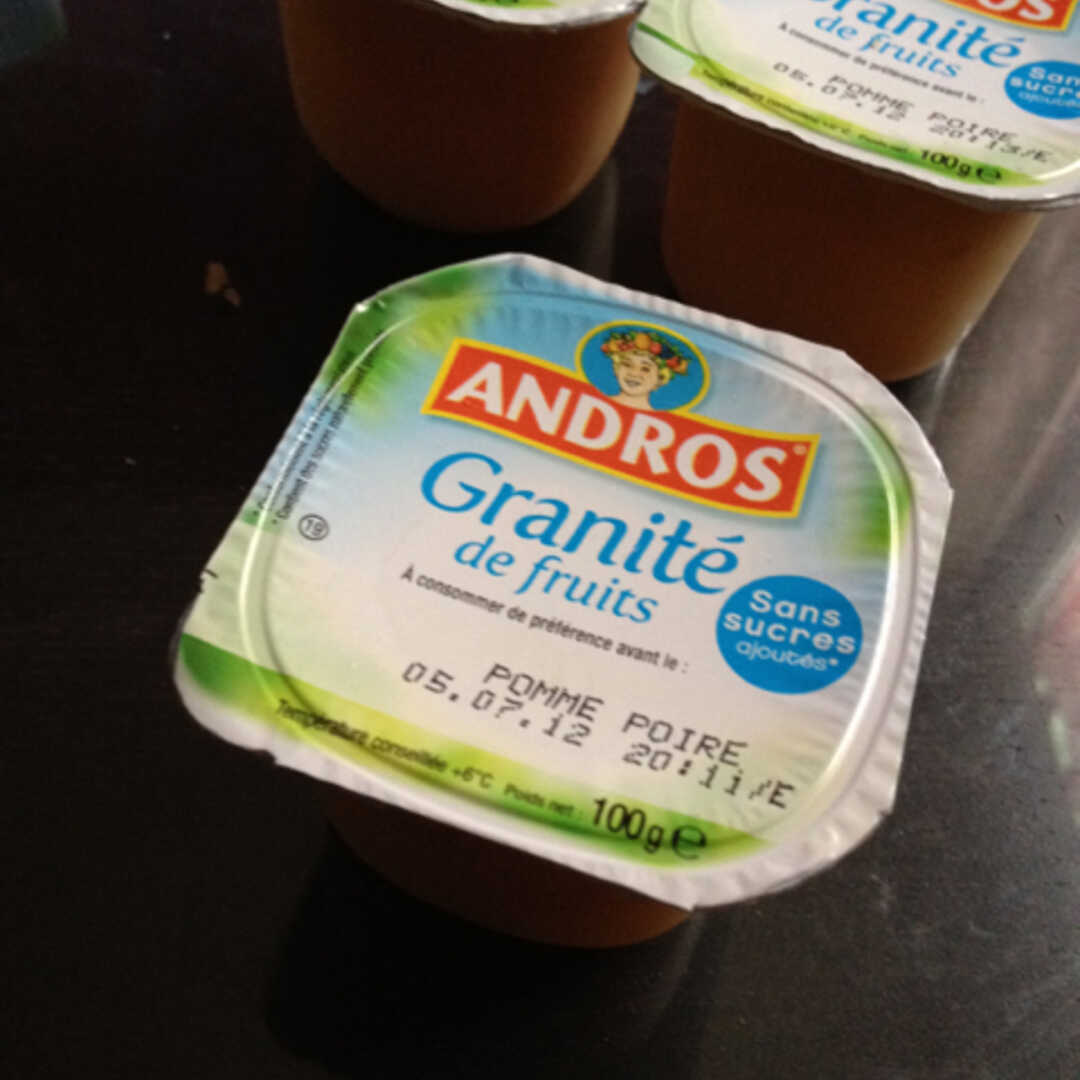 Andros Granité Pomme Poire