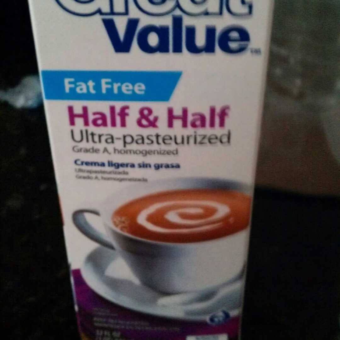 Cream (Half & Half, Fat Free)