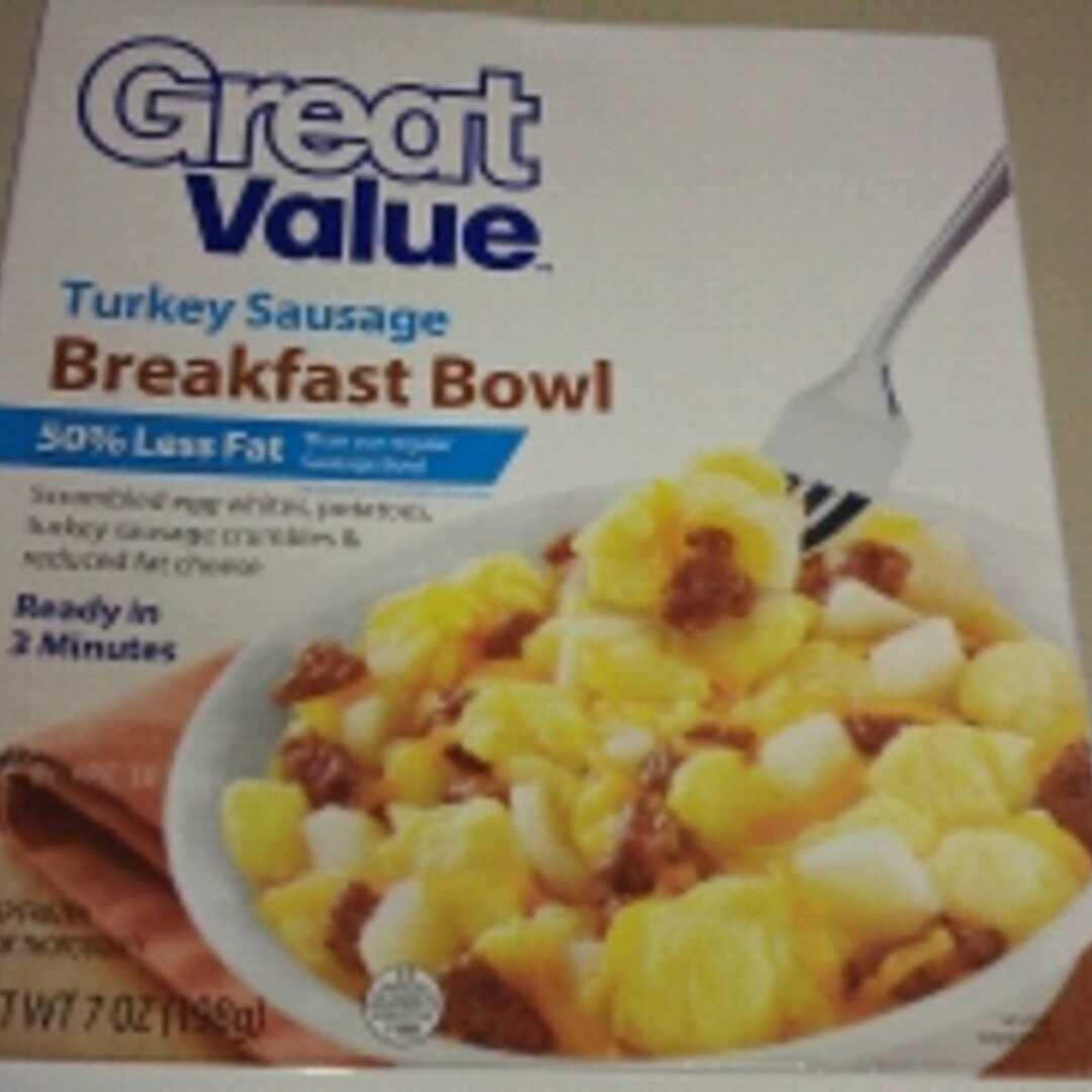 Great Value Turkey Sausage Breakfast Bowl