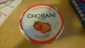Chobani Strawberry Non-Fat 0% Greek Yogurt