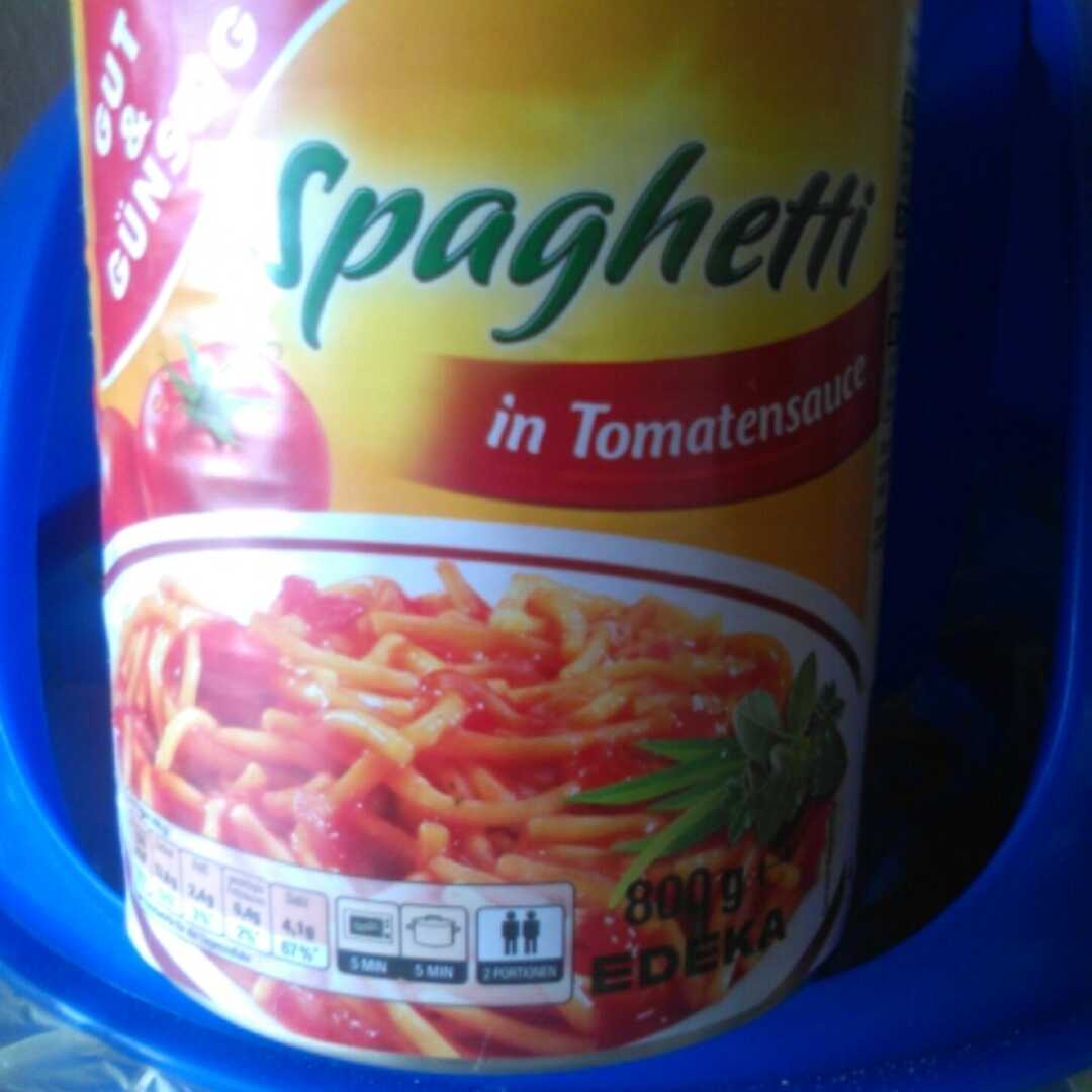Gut & Günstig Spaghetti in Tomatensauce