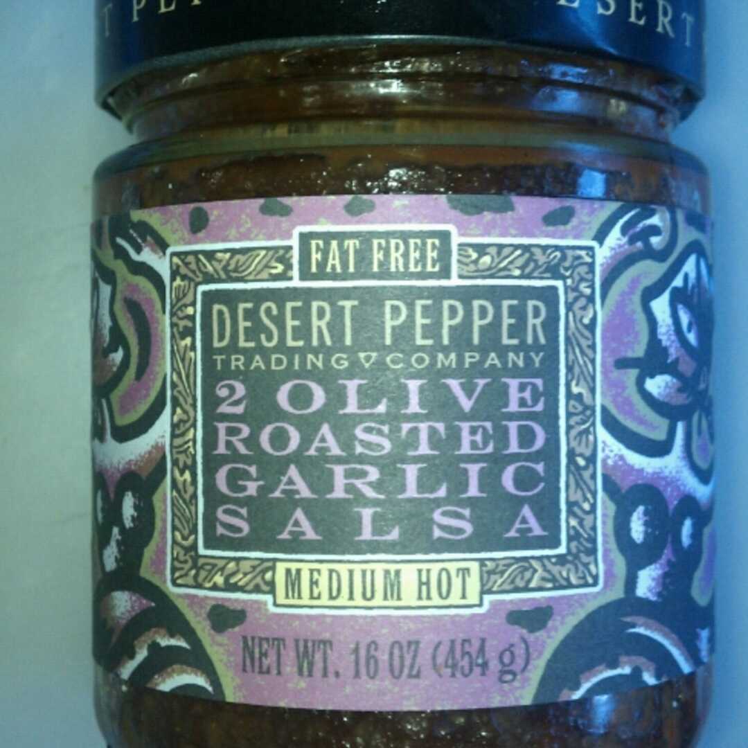Desert Pepper Trading Co 2 Olive Roasted Garlic Salsa
