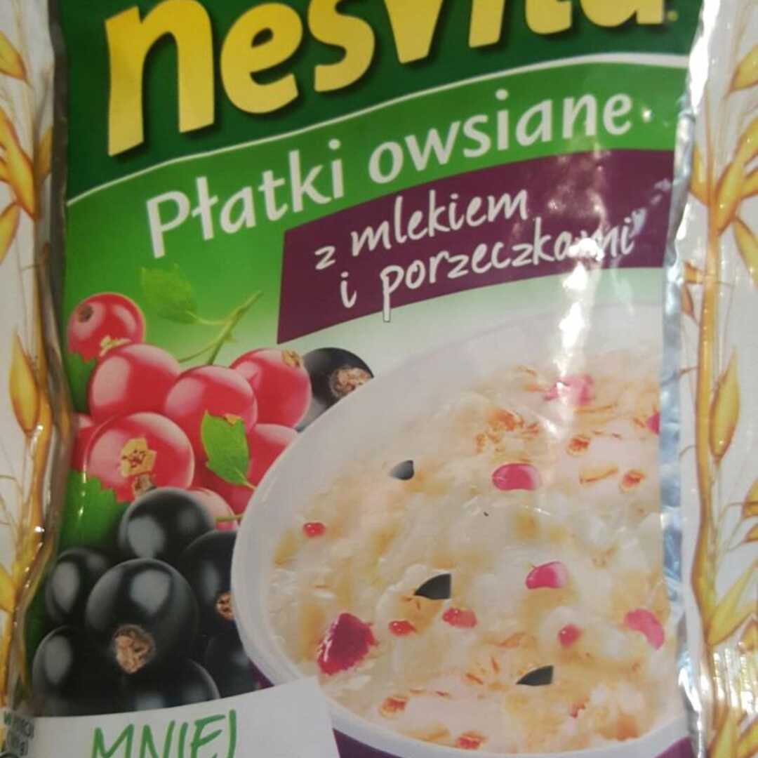 Nestlé Nesvita Płatki Owsiane z Mlekiem i Porzeczkami