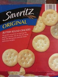 Savoritz Original Buttery Round Crackers