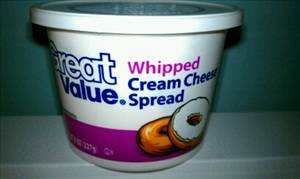 Great Value Whipped Cream Cheese Spread