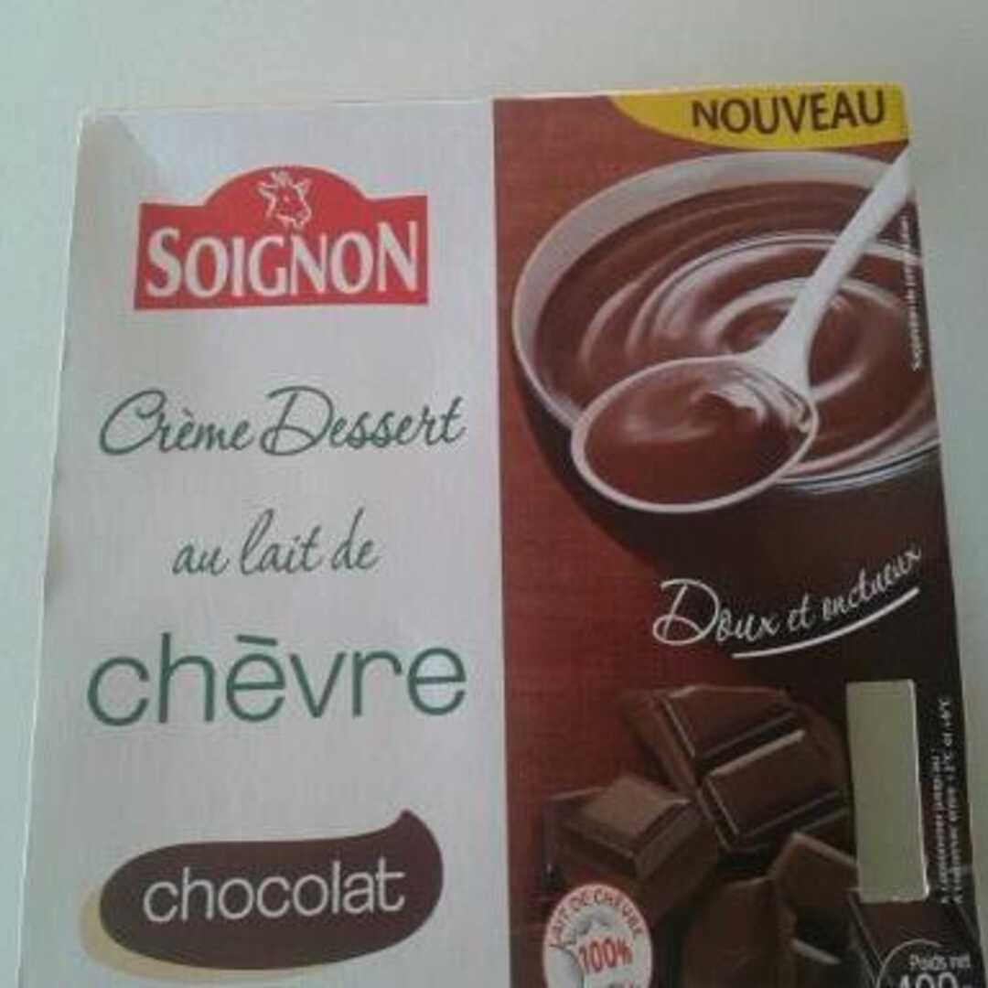 Soignon Crème Dessert au Lait de Chèvre Chocolat