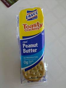 Lance Rich 'n Creamy Peanut Butter Toasty Crackers