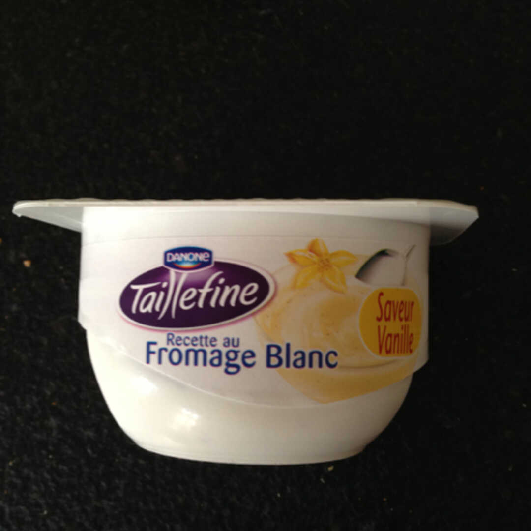 Taillefine Recette au Fromage Blanc Saveur Vanille