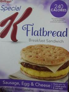 Kellogg's Special K Flatbread Breakfast Sandwich