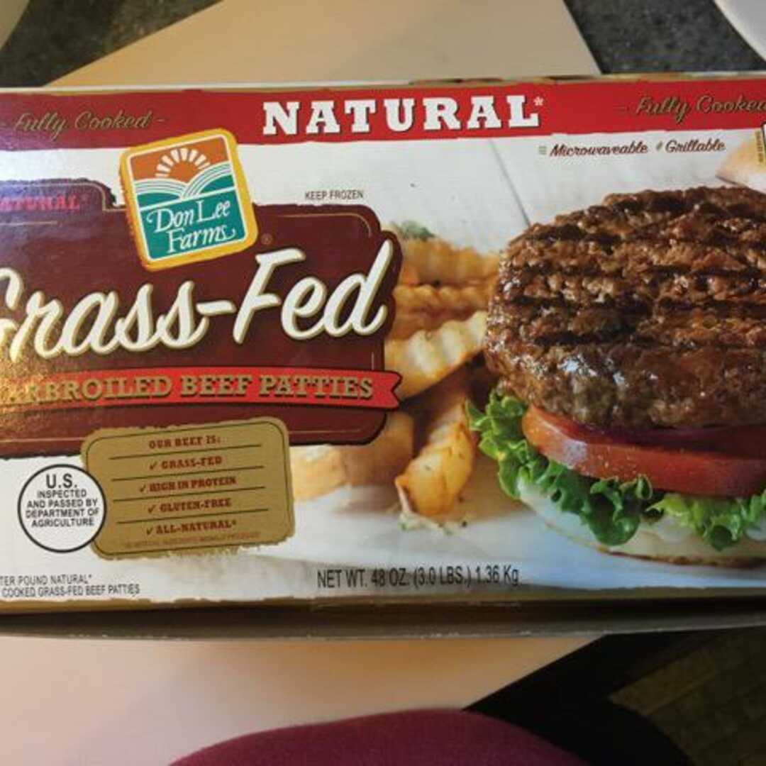 Don Lee Farms Grass-Fed Charbroiled Beef Patties