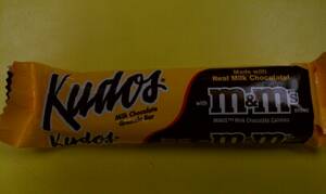 Kudos Granola Bar With M M S Photo