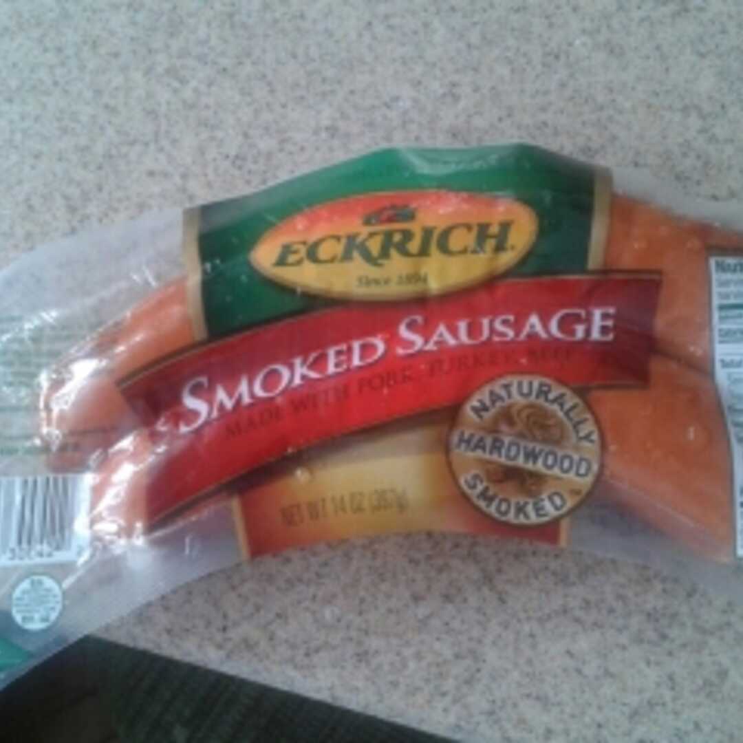 Eckrich Smoked Sausage made with Pork, Turkey, Beef