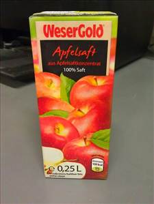 Wesergold Apfelsaft