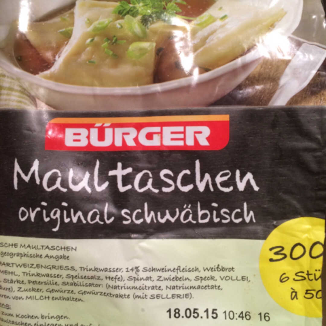 Bürger Maultaschen Original Schwäbisch