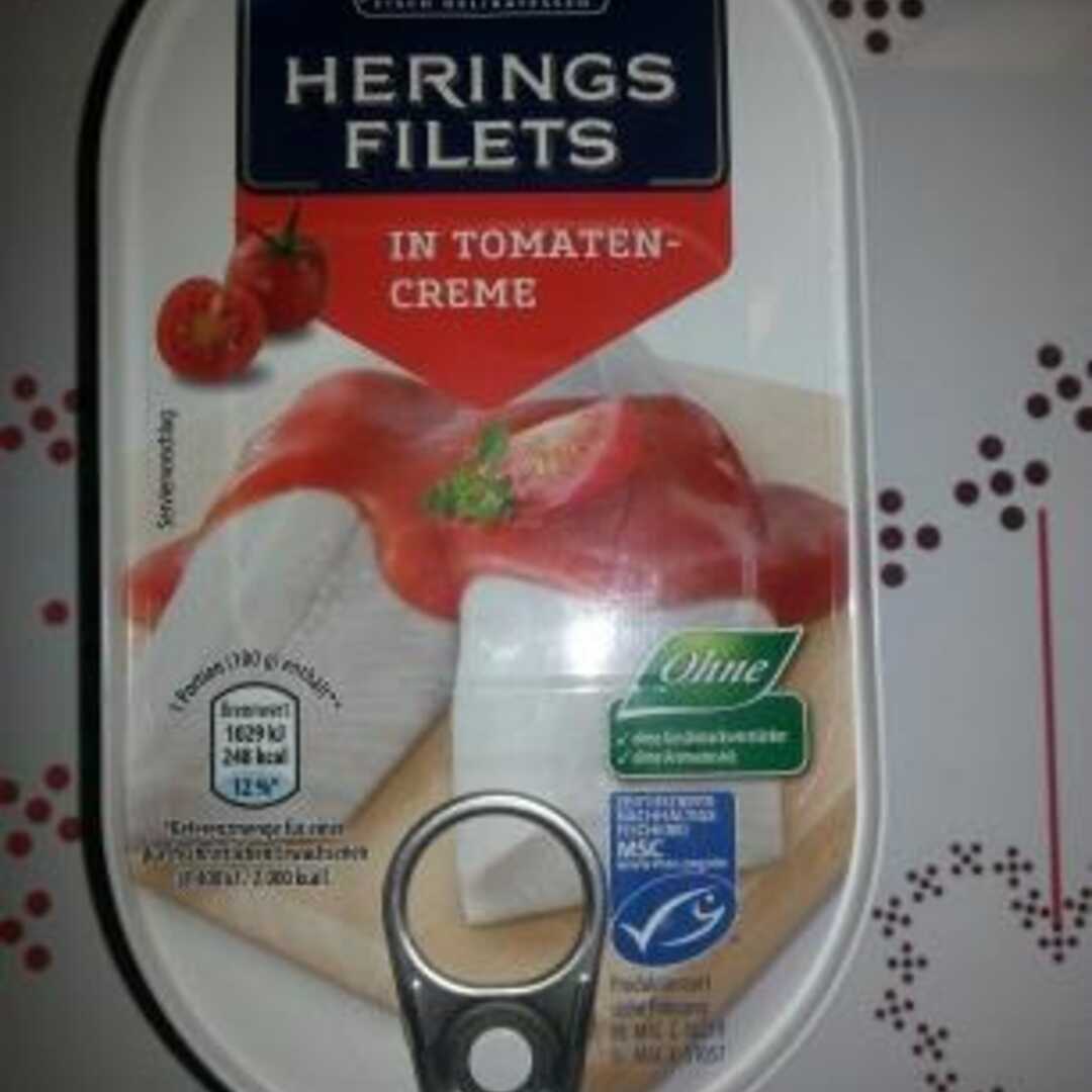 Fjördens Heringsfilet in Tomaten-Creme