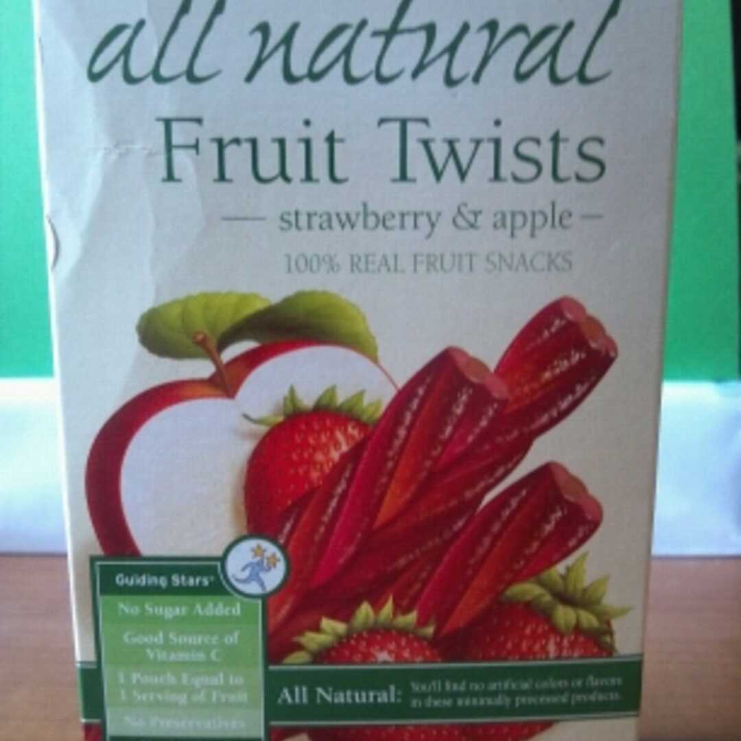 Nature's Place Fruit Twists - Strawberry & Apple