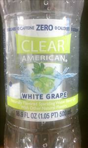 Sam's Choice Clear American White Grape Water