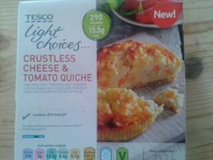 Tesco Light Choices Crustless Cheese & Tomato Quiche