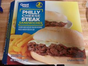 Great Value Beef Philly Cheese Steak