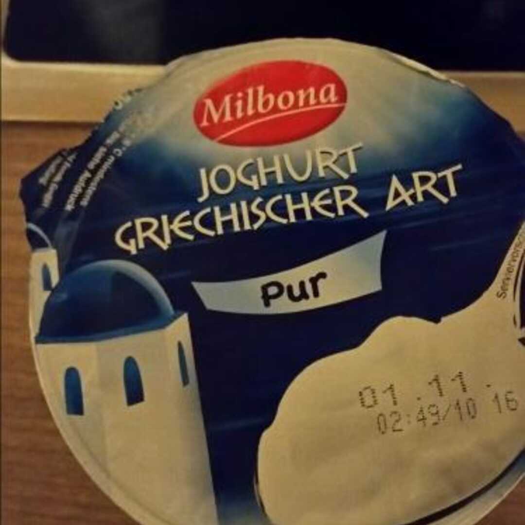Milbona Joghurt Griechischer Art Pur