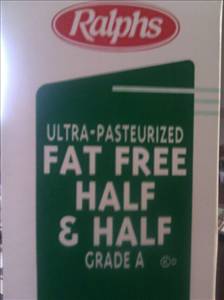 Ralphs Fat Free Half & Half