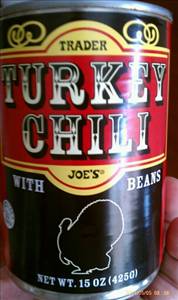 Trader Joe's Turkey Chili with Beans