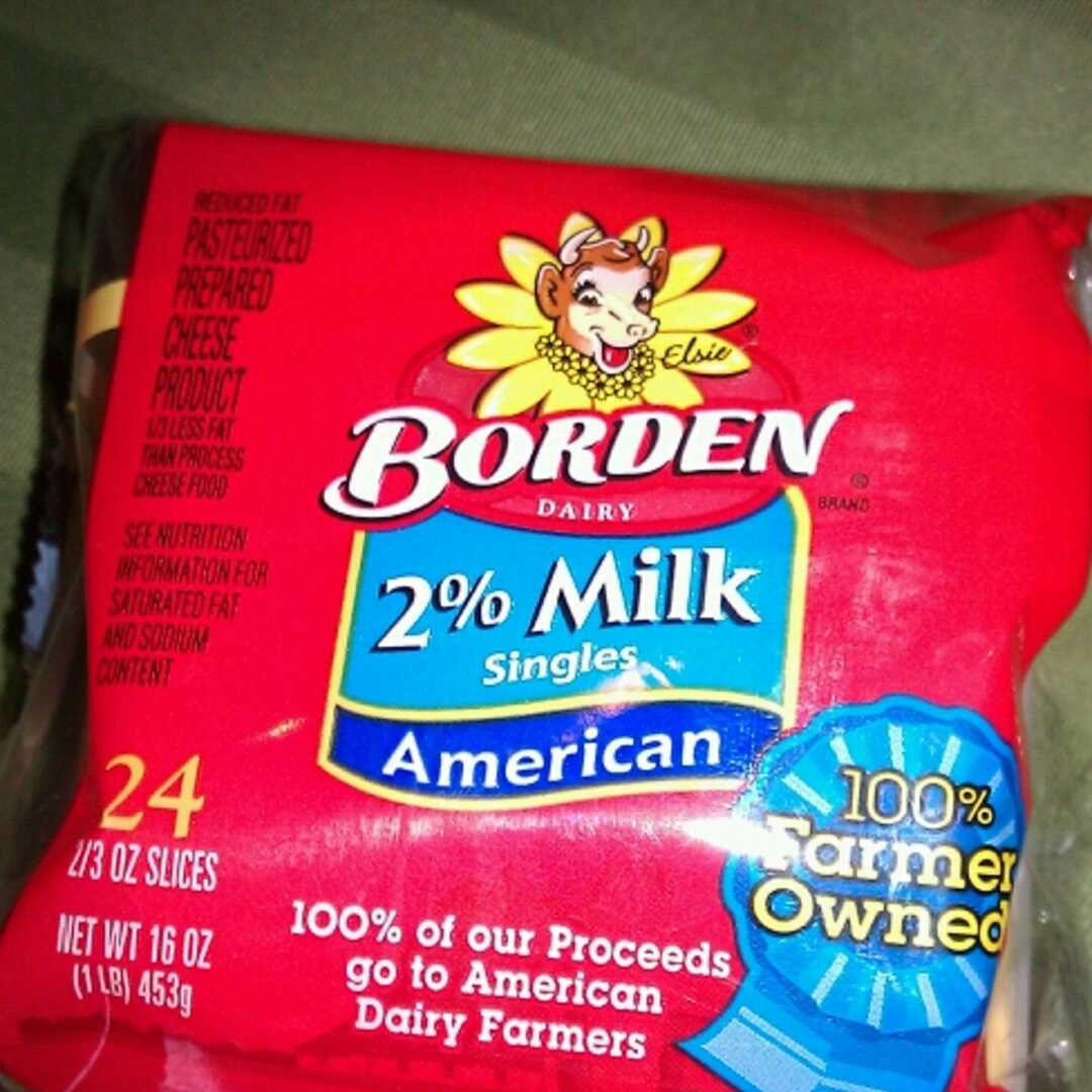 Borden 2% American Cheese Singles