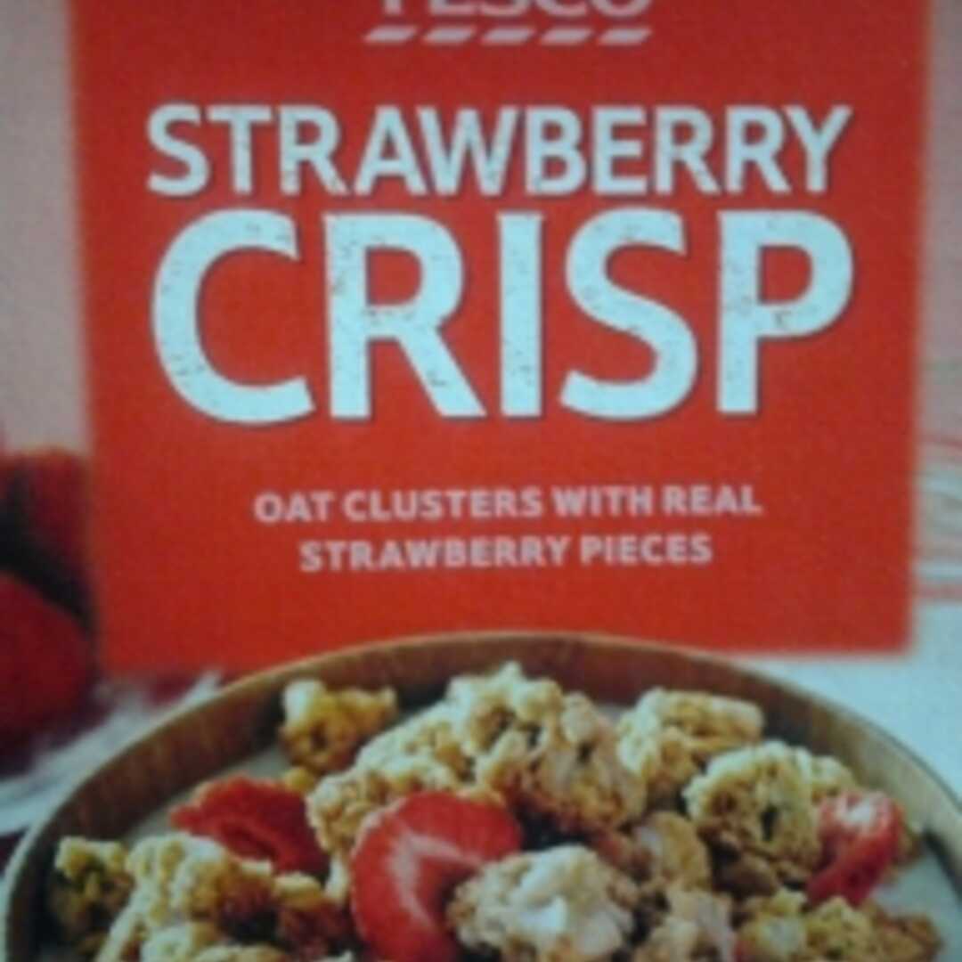 Tesco Strawberry crisp