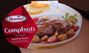 Hormel Compleats Beef Pot Roast with Potatoes, Carrots & Gravy