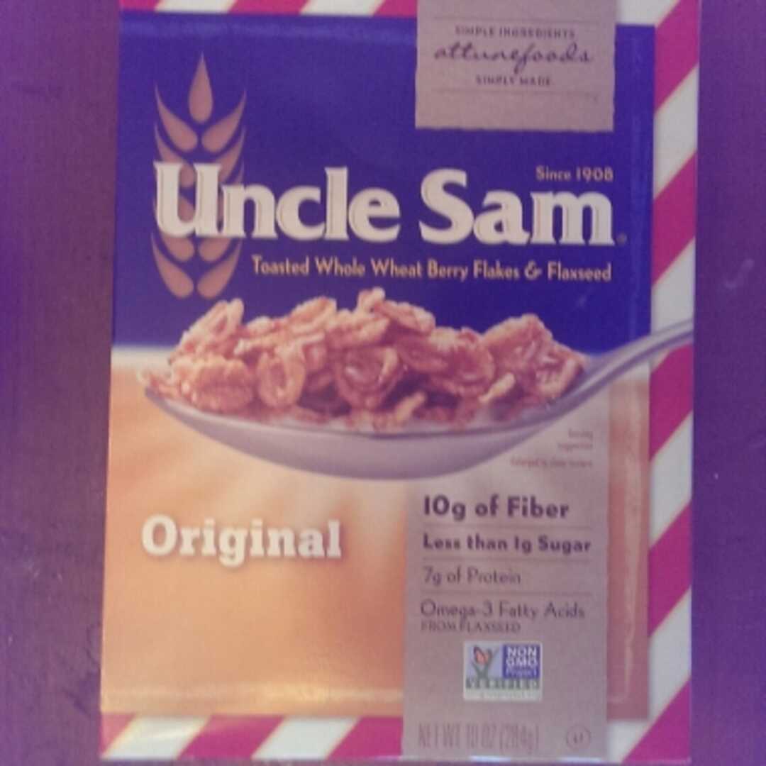 U.S. Mills, Inc. Uncle Sam Toasted Whole Wheat Cereal with Flaxseed