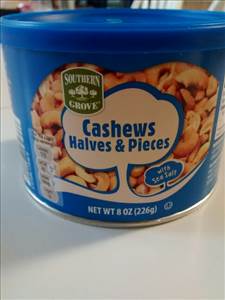 Southern Grove Salted Cashews Halves with Pieces