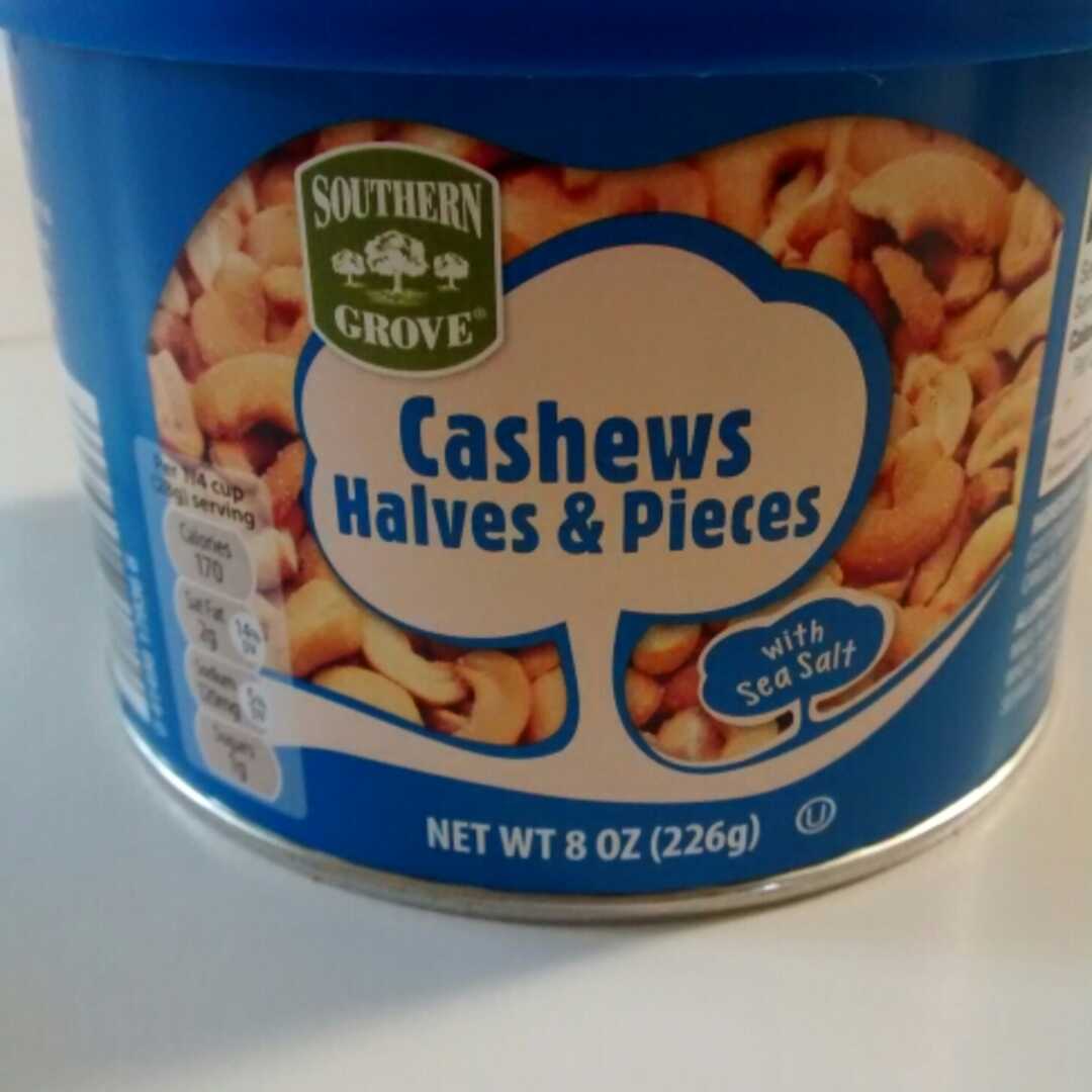 Southern Grove Salted Cashews Halves with Pieces