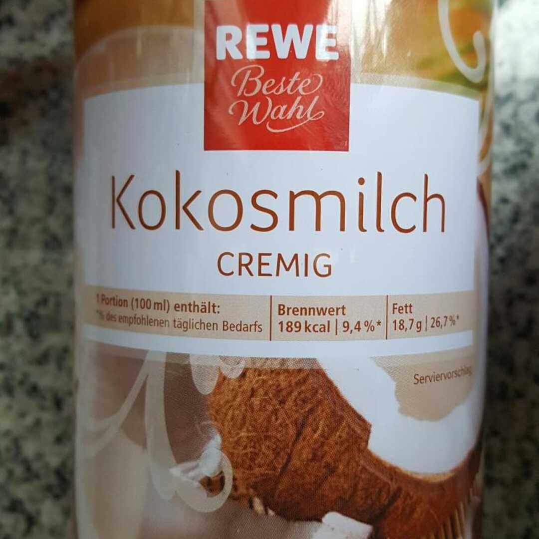 REWE Beste Wahl Kokosmilch Cremig
