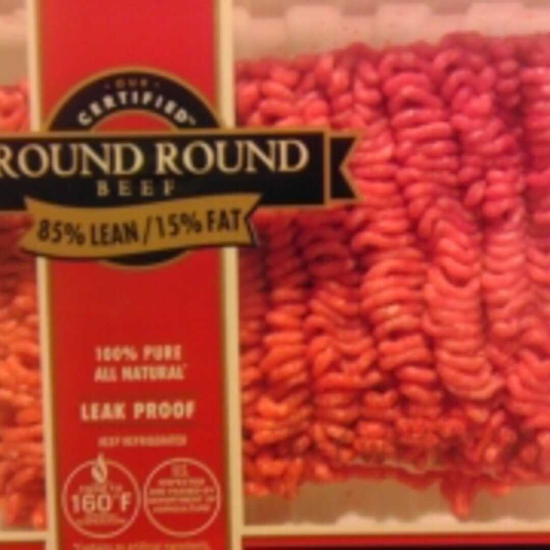 Ground Beef (85% Lean / 15% Fat)