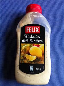 Felix Fisksås Dill & Citron