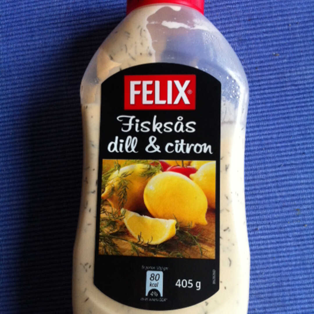 Felix Fisksås Dill & Citron