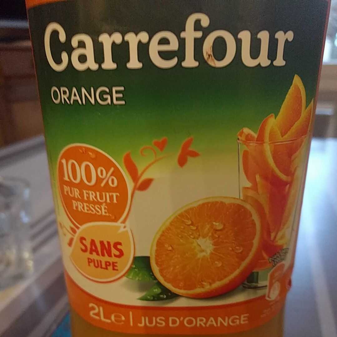 Carrefour Jus d'orange (100% Pur Jus Pressé)