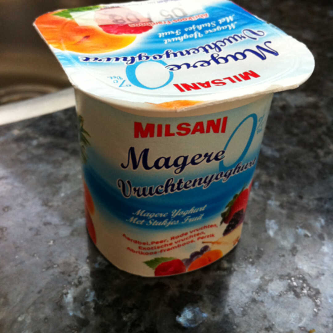 Milsani Magere Vruchtenyoghurt