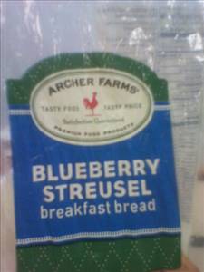 Archer Farms Blueberry Streusel Breakfast Bread