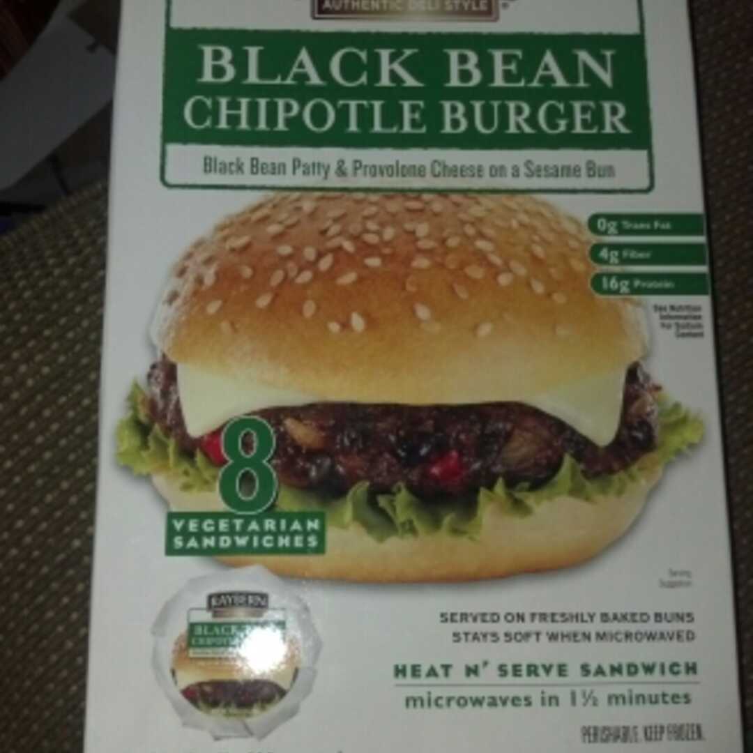 Raybern Black Bean Chipotle Burger