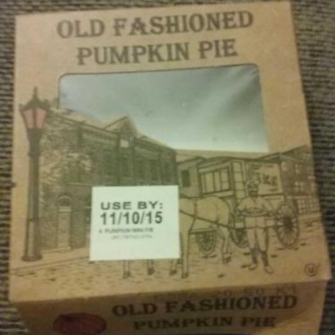 Old Fashioned  Pumpkin Pie