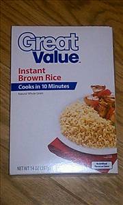Great Value Instant Brown Rice